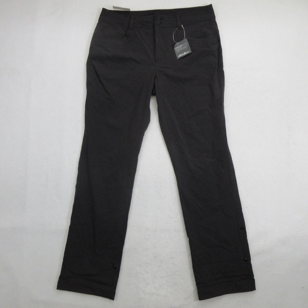 Eddie Bauer Women's Pants 12 Sightscape Horizon Convertible Stretch Hiking New